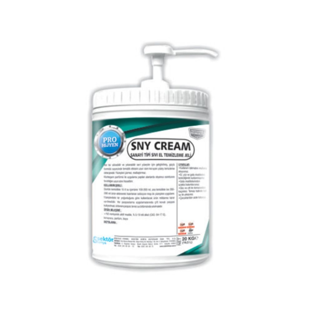 pf079.jpg SNY CREAM - Sanayi Tipi Sıvı El Temizleme Jeli - Görsel 1